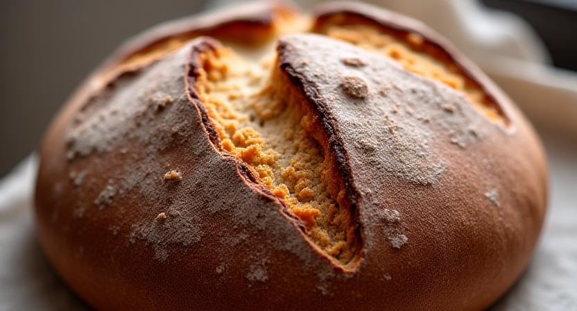 Nærbillede af arkitektonisk brødstruktur